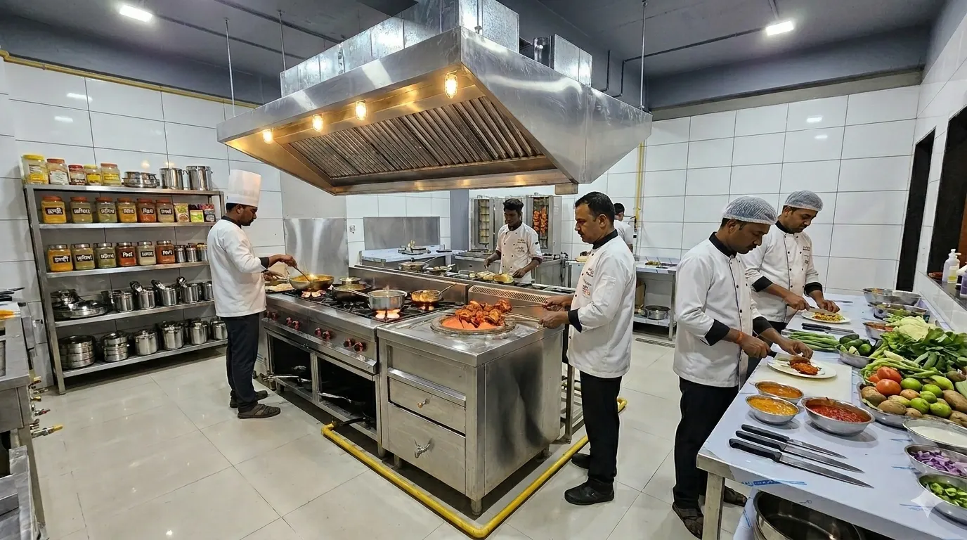 Commercial Kitchen Exporter in India