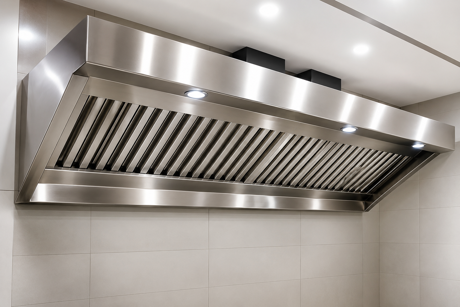SS Commercial Exhaust Hood Manufacturer in India